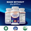 Shilajit Complex Capsules, 9000mg Equivalent, with Ashwagandha, Rhodiola, Ginseng, Cordyceps, Ginkgo, Nettle, Turmeric - 120 Veggie Capsules - 3 of 4