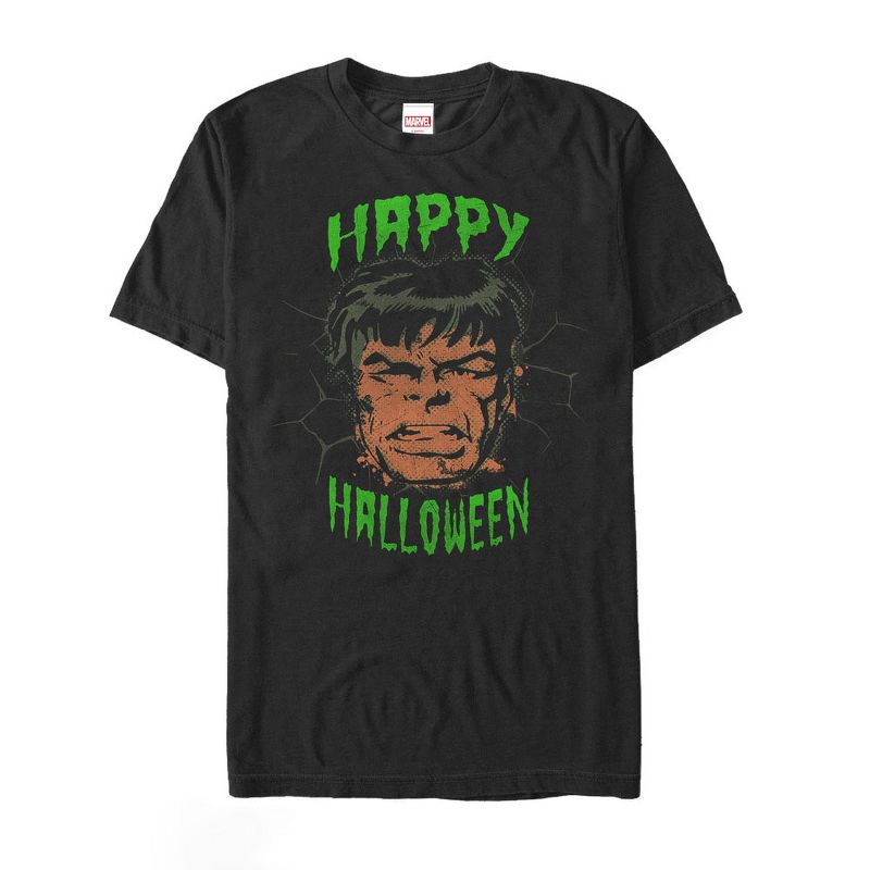 Men's Marvel Happy Halloween Hulk T-Shirt, 1 of 5
