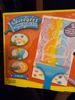 Creativity For Kids Squeegeez Magic Reveal Art Unicorn : Target