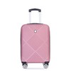 Wooakway 4-piece ABS lightweight suitcase with aircraft wheels (14/20/24/28) - 4 of 4