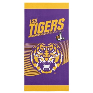 NCAA LSU Tigers 30" x 60" Beach Towel - 1 of 3