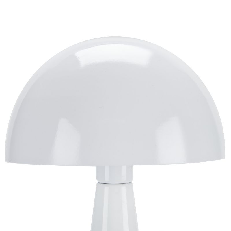 16" Mid-Century Modern Metal Mushroom Accent Table Lamp - Nourison, 3 of 9