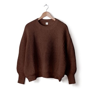 Goumi Mom Organic Chunky Knit Sweater - 1 of 4