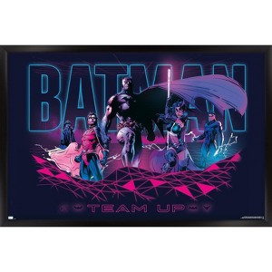 Trends International DC Comics Batman - Team Up Framed Wall Poster Prints - 1 of 4