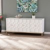 Gramdlynn Antique White Three-Door Accent Cabinet - HZ1077805 - White - SEI - 2 of 4