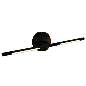 CWI Lighting Oskil LED Integrated Wall Light With Black Finish - 1 of 4
