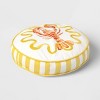 16" Lobster Round Outdoor Throw Pillow Yellow - Threshold™ - 3 of 4