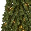 Nearly Natural 3' Pre-Lit Grand Alpine Artificial Christmas Tree Clear Lights: Indoor Seasonal Decor - 3 of 4