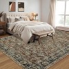 Washable Vintage Rug – Non-Slip, Distressed Area Rug for Living Room, Bedroom, Office - 2 of 4