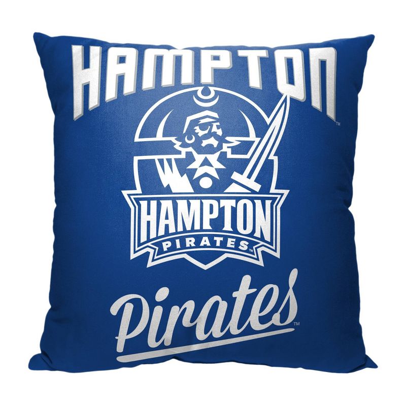 18&#34; x 18&#34; NCAA Hampton Pirates Alumni Pillow, 1 of 4