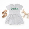 The Juniper Shop Lucky Typewriter Toddler Graphic Dress - 2 of 3