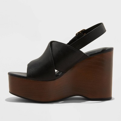 Женские туфли на танкетке Naomi Wood со стелькой из пены с эффектом памяти - Универсальная нить