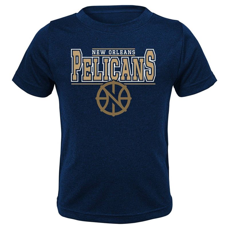 NBA New Orleans Pelicans Toddler 2pk T-Shirt, 3 of 4
