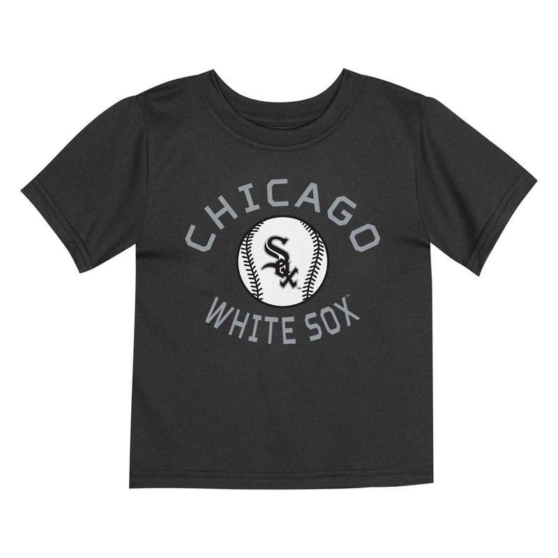 MLB Chicago White Sox Toddler Boys&#39; 2pk T-Shirt, 3 of 4