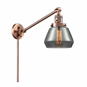 Fulton - 1 Light Swing Arm Wall Sconce In Industrial Style-25 Inches Tall and 8 Inches Wide - 1 of 1