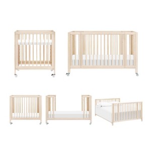 Babyletto Rolli 9-in-1 Convertible All-Stages Crib with Bassinet & Toddler Bed Kits - 1 of 4