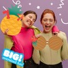 Big Dot of Happiness Tropical Luau - Pineapple, Lei and Coconut Bra Decorations - Hawaiian Beach Party Large Photo Props - 3 Pc - 2 of 4