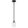 Craftmade Lighting Stowe 1 - Light Pendant in  Flat Black - 4 of 4