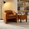 Giles Morden Upholstered Armchair with Removable Legs Storage Ottaman|Artful Living Design - 3 of 4
