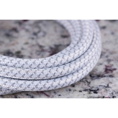 Philips 4-Outlet Surge / 2 USB-A 720 Joules 4' Braided Cord - White