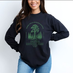 Simply Sage Market Sequoia National Park EST. 1890 Garment Dyed Long Sleeve - 1 of 3
