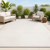 JONATHAN Y Aarhus High-Low Minimalist Scandi Striped Indoor/Outdoor Area Rug - 4 of 4