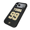 NFL New Orleans Saints Players Game Tactic MagSafe Compatible Cell Phone Case for Apple iPhone 17 Series - 2 of 4