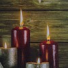 Northlight Large LED Lighted Candles, Ice Skates and Sleigh Christmas Canvas Wall Art 23.5" x 15.5" - 2 of 3