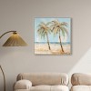 Art Remedy Painting Palm Trees Tropical Bathroom Wall Art Framed - 2 of 4