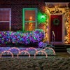 Northlight Set of 3 Candy Cane Arch Outdoor Christmas Pathway Markers - 3 of 4
