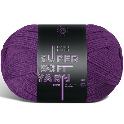 Hearth & Harbor Acrylic Yarn for Crocheting & Knitting - Soft Yarn for Crocheting, 370 Yards Knitting Yarn, Medium Worsted Weight Yarn 4