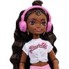 Barbie Dream Besties "Brooklyn" Roller Skating Fashion Doll with 9 Music and Video Themed Accessories - 2 of 4