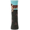 Memoi Women's Saint Bernard Art Cotton Blend Crew Sock Blue 9-11 - 2 of 4