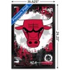 Trends International NBA Chicago Bulls - Maximalist Logo 23 Framed Wall Poster Prints - 3 of 4