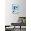 Trends International Bluey - Hey Unframed Wall Poster Print Clear Push Pins Bundle 14.725" x 22.375" - 2 of 4