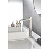 Modern Single Handle Vanity Sink Faucet with Relaxing Waterfall Spout Design - 2 of 4