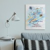 Stupell Industries Nautical Map of Eastern Long Island Lighthouses - 2 of 4
