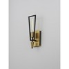 Maxim Lighting Wings 1 - Light Wall Light in  Black/Satin Brass - 2 of 4
