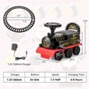 Infans 6V Electric Kids Ride On Train Motorized Train Toy w/ Track & 6 Wheels - 2 of 4
