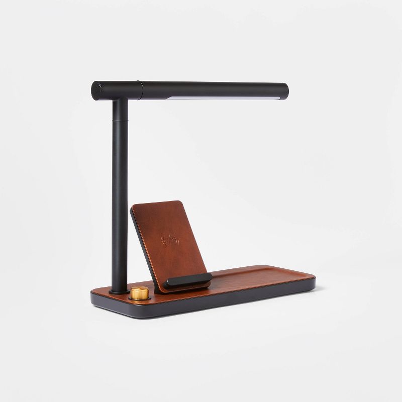Wireless Charging Stand &#38; Lamp (Includes LED Light Bulb) - Threshold&#8482;, 1 of 6