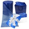 UBMOVE Small Bubble Blue Wrap 175' x 12" Wide perforated every 12" - 4 of 4