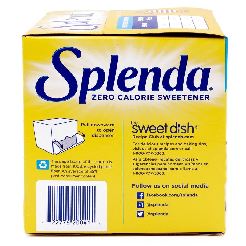 Splenda Zero Calorie Sweetener Packets - 14.1oz / 400pk, 3 of 12