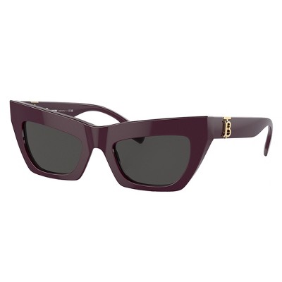 Burberry BE 4405 397987 Womens Cat Eye Sunglasses Red 51mm