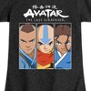 Girls' - Avatar: The Last Airbender - Sokka Aang Katara Fitted Short Sleeve Graphic T-Shirt - 2 of 4
