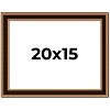 PosterPalooza | Weathered Gold Picture Frame - UV Acrylic, Backing Board, Hanging Hardware Included - 2 of 4