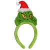 Dr. Seuss How GRINCH Stole Christmas Santa Grinch and Max Character Headband 2 Pack For Women and Girls Multicoloured - 3 of 4