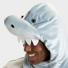 Adult Snood Shark Halloween Costume Headwear - Hyde and EEK! Boutique™ Gray - 3 of 3