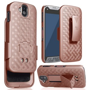 Nakedcellphone Case with Stand and Belt Clip Holster for Kyocera DuraForce Pro - 1 of 4
