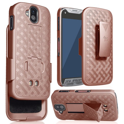 Nakedcellphone Case With Stand And Belt Clip Holster For Kyocera