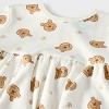 Baby Girls' Disney Winnie the Pooh Long Sleeve Tulle Dress - Off-White - image 3 of 4